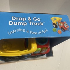 Vtec Drop And Go Dump Truck Learning Toy Ages 6-36 Months