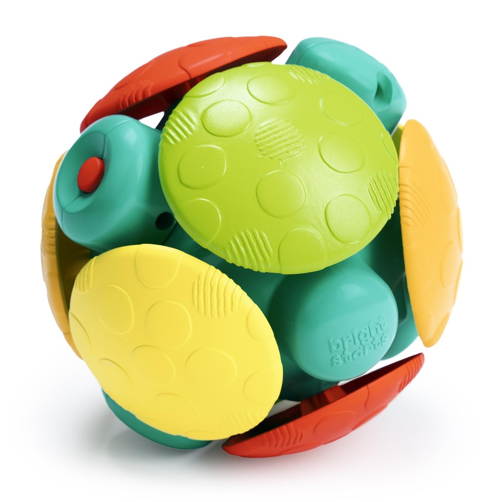 Bright Starts Wobble Bobble Activity Ball 1 Count (Pack of 1),