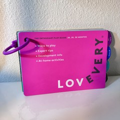 Lovevery The Enthusiast Play Guide Montessori Activity Book 28-30 Months