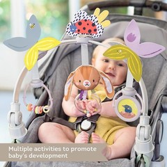 Delightful Baby Activity Arch – Stroller Toy Attachment for Motor Skills Fun