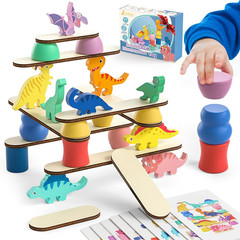 Montessori Dinosaur Toys for 1 2 3 4 Year Old Toddlers, Preschool Education Toys