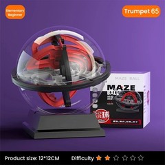 3D Maze Puzzle Ball Toy Kids Montessori Obstacle Game Balance Intellect Ball USA