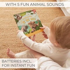 Farm Animal Sounds Touch Book for Toddlers – Perfect Gift for Little Explorers