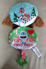 The Rudolph Co. Rudolph the Red Nosed Reindeer Christmas Soft Crinkle Baby Book