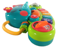 HAHALAND Musical Elephant Toy Educational Developmental