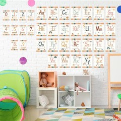 Sophena 36 Pieces Alphabet Bulletin Board Set, Number ABC Posters for Classro…
