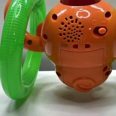 Bright Starts Roll & Glow Monkey Crawling Baby Toy With Lights And Sounds