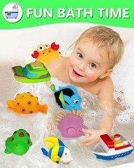 Bath Toys for Kids Ages 1-3 – Christmas Stocking Stuffers – Birthday Small