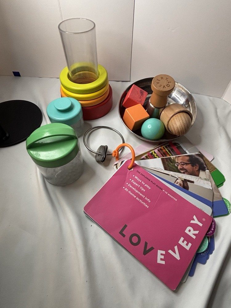 Lovevery The Explorer Play Kit Items for 9-10 Month Olds TLC- See Listing