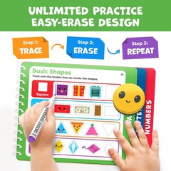Preschool Learning Activities – Letter Tracing Books for Kids Ages 3-5 Toddle…