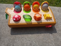 Fisher-Price Woodland Pop-Up Activity Toy, Multicolor, Hand-Eye Coordination