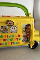 Cocomelon Learning Bus Toddler 18m+ Educational Interactive Alphabet Sound Toy