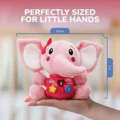 STEAM Life Musical Toys Gift for Baby Newborn 0-6 Month Infant – Plush Elephant