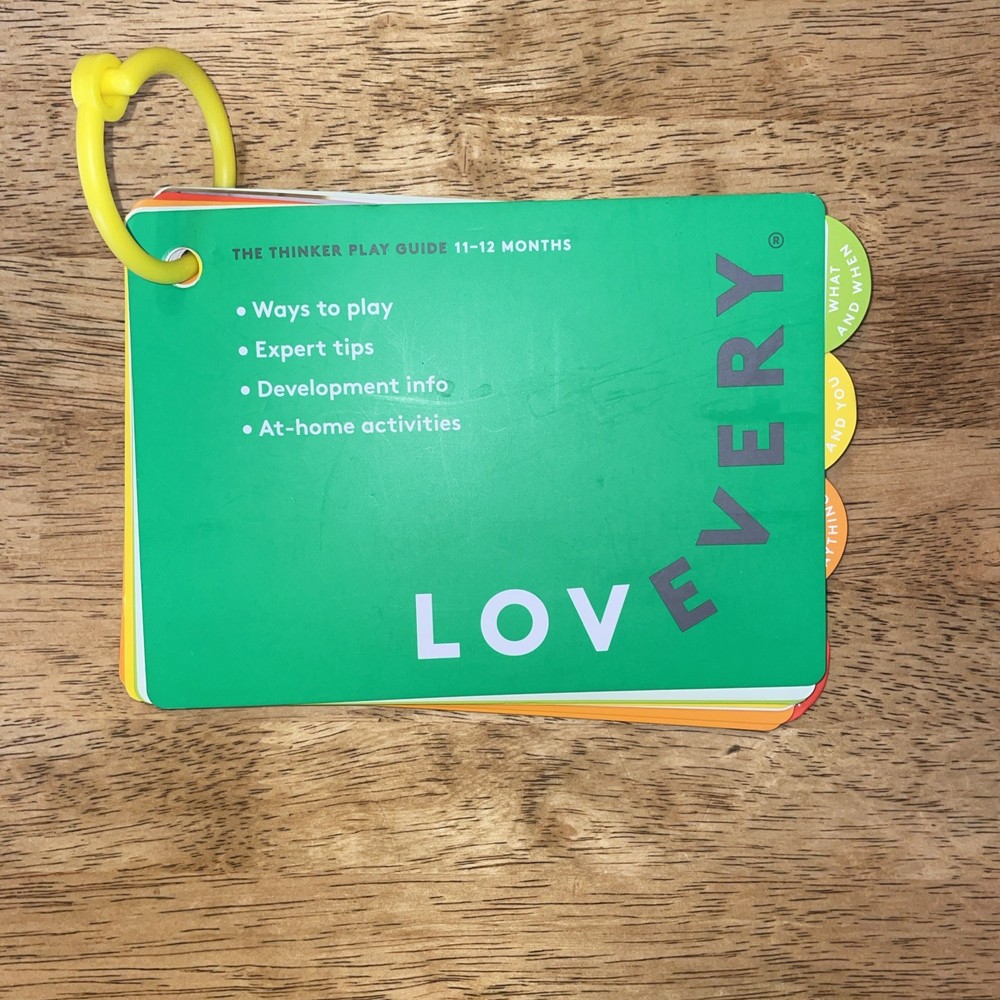 Lovevery The Thinker Play Guide 11-12 Months