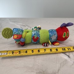 World of Eric Carle Very Hungry Caterpillar Baby Pull Toy Crinkle Teether Plush
