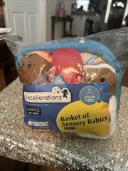 Creative Minds Basket of Babies Soft Baby Dolls, Sensory Toys, Multicultural, Di