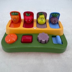 Fisher-Price Tiny Garden Pop Up Surprise Toy Hide & Peek Pop-Up Sensory Baby Toy