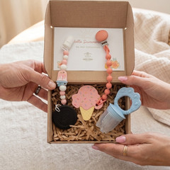 Silicone Baby Gift Box| Baby Shower| 3-12 months| Sensory Toy