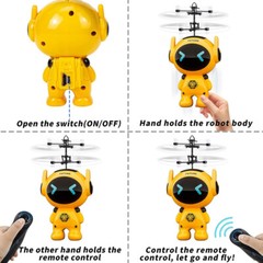 Toys for Boys Age 3 4 5 6 7 8 9 10 Year Old Kids Flying Robot MiniDrone Children