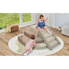 9-Piece Kids Climb & Crawl Soft Foam, Block Activity Play Set for Child