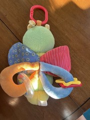 Baby Toy Lot Sensory Plush Rattles Soft Book Lovey Teether Infant Bundle