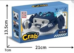 mechanical Atomizing Crab Toy with Spray & Obstacle Avoidance Kids Gift fun game