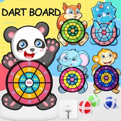 Sticky Ball Dart Board Target Sports Game Toys for Children Outdoor Party Toys T