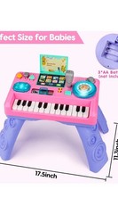 Fisher-Price Baby & Toddler Toy Laugh & Learn DJ Table with Educational Musical