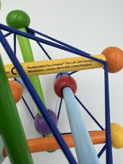 Manhattan Toy Skwish Classic Wooden Baby Rattle Montessori Toy