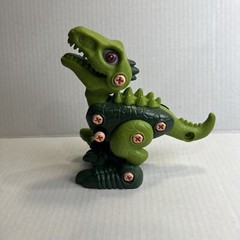 Stem Dinosaur Take Apart Dinosaur Toy Educational green T Rex ( Missing Arm )