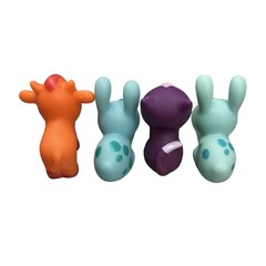 Djeco Farm Animals Baby Toddler Toy Topanifarm 18m+ Bunny Rabbit Cat Cow Lot