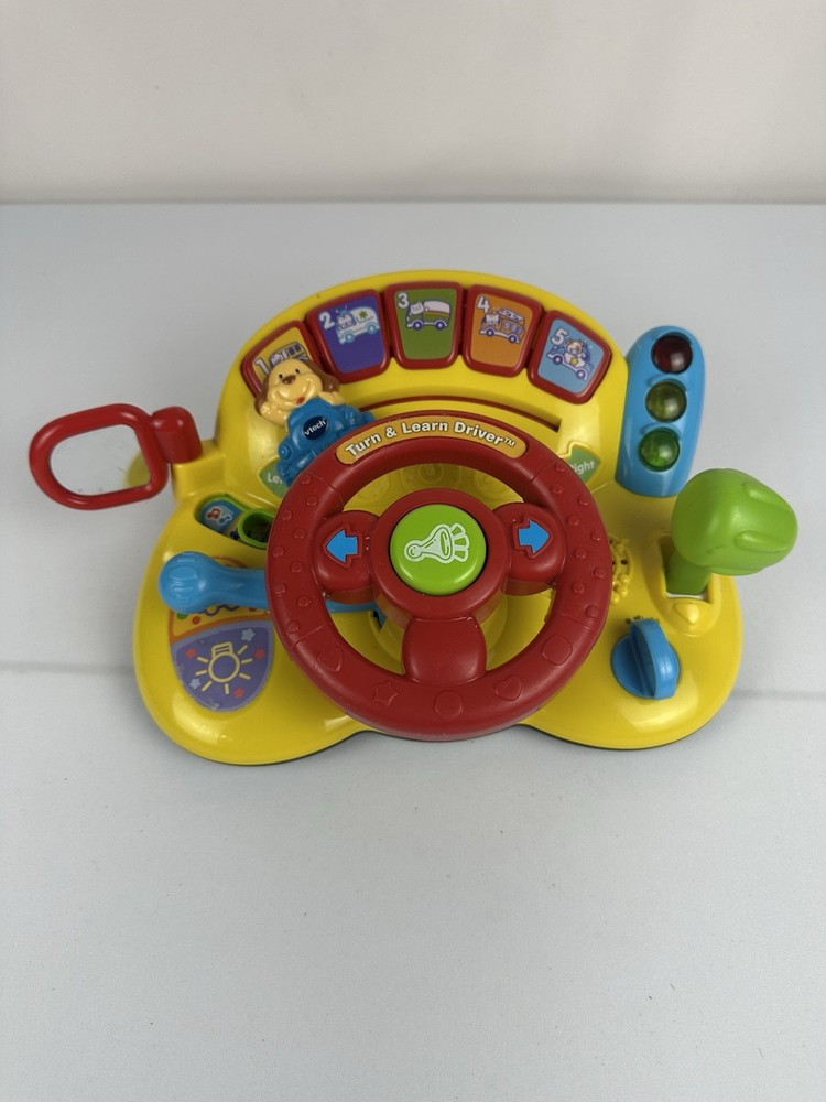 VTech Turn and Learn Driver Kids Educational Toy Sound Music Ages 0-5