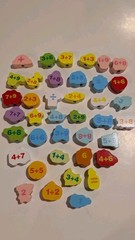 39 Montessori Wooden Lacing Beads Toys for Toddlers,Educational Stringing