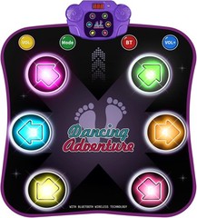 Wireless Electronic Dance Pad for Kids – Light-Up Fun & Motor Skill Development