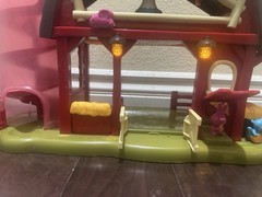 B. toys Interactive Toy Red Barn – Musical Fun Farm Baby Learning Toy W/lights