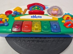 Chicco Musical Activity Center Piano Toy Lights Sounds Animals Developmental