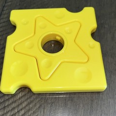 LeapFrog 4-in-1 Learning Hamburger Stacking Baby Toy REPLACEMENT Yellow Cheese
