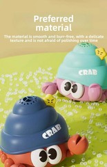 Funny Ladybug Floating Ball Cute Crab Whale Floating Ball Electric Toys Early
