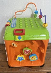 VTech Ultimate Alphabet Activity Cube Learning Toy Tested Works