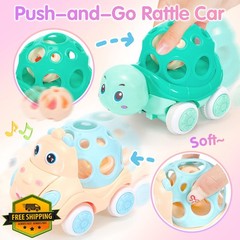 AmiDear Blue Montessori Bus Toddler Toy