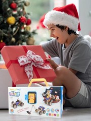 10 in 1 STEM Toys for 5 Year Old Boy, Building Toys for Kids Ages 4-8 5-7 6-8, S