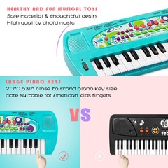 Raimy Mini Keyboard Piano 32 Keys, Music Toys for Kids 3 4 5 6 Year Old