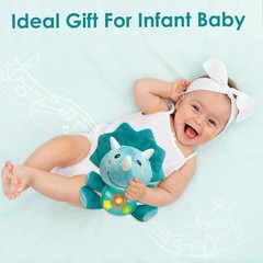 Baby Dinosaur Plush Toy Soft Light Music Infant Baby Shower Gift