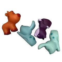 Djeco Farm Animals Baby Toddler Toy Topanifarm 18m+ Bunny Rabbit Cat Cow Lot