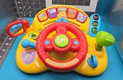VTech Turn and Learn Driver Toy For Kids Educational Sound Music Ages 2+