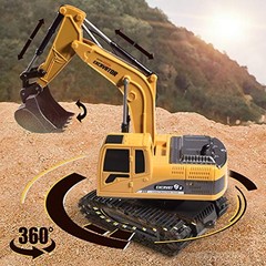 Construction Excavator Toy – Kids Toy Engineering Digger Truck, Remote Control
