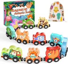 Interactive Montessori Animal Train Set – Develops Fine Motor Skills for Kids