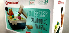 Top Bright Cat & Mouse 24months Child Motor & Sense Hand & Eye Developmental NIB