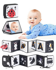 High Contrast Black and White Baby Toys for Newborn 0-6 Months – Contrast Cards