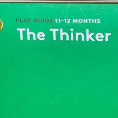 Lovevery Play Guide The Thinker Montessori Activity Book For 11-12 Months
